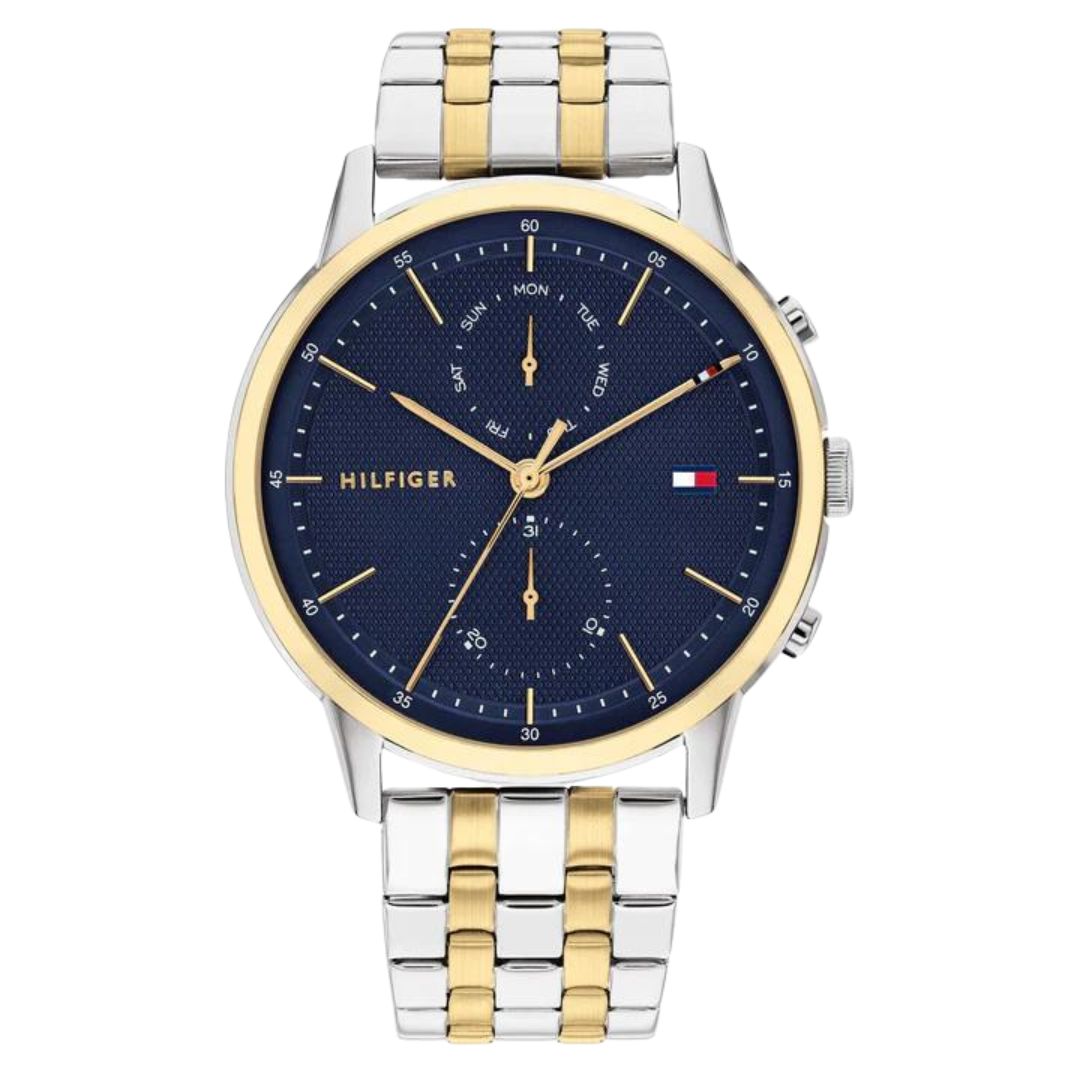 Tommy Hilfiger Two-Tone Steel Men's Multi-function Watch 1710432