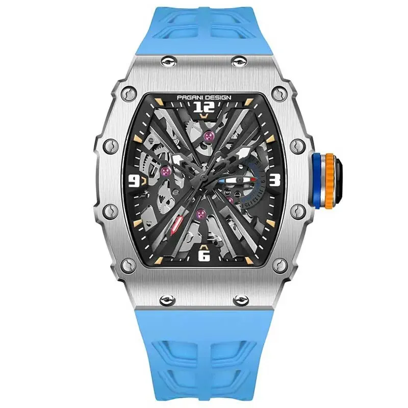 Pagani Design PD-1738 Blue Skeleton Stylist Men’s Watch