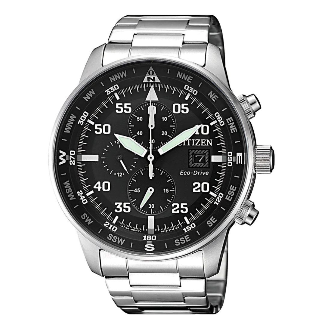 Citizen CA0690-88E Eco-Drive Black Dial Chronograph Men's Watch