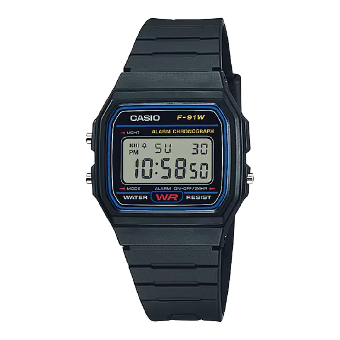 Casio Youth Vintage F-91W-1DG Digital Men's Watch