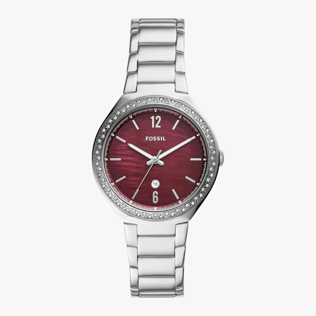 Fossil BQ3923 Ashtyn Three-Hand Date Stainless Steel Ladies Watch