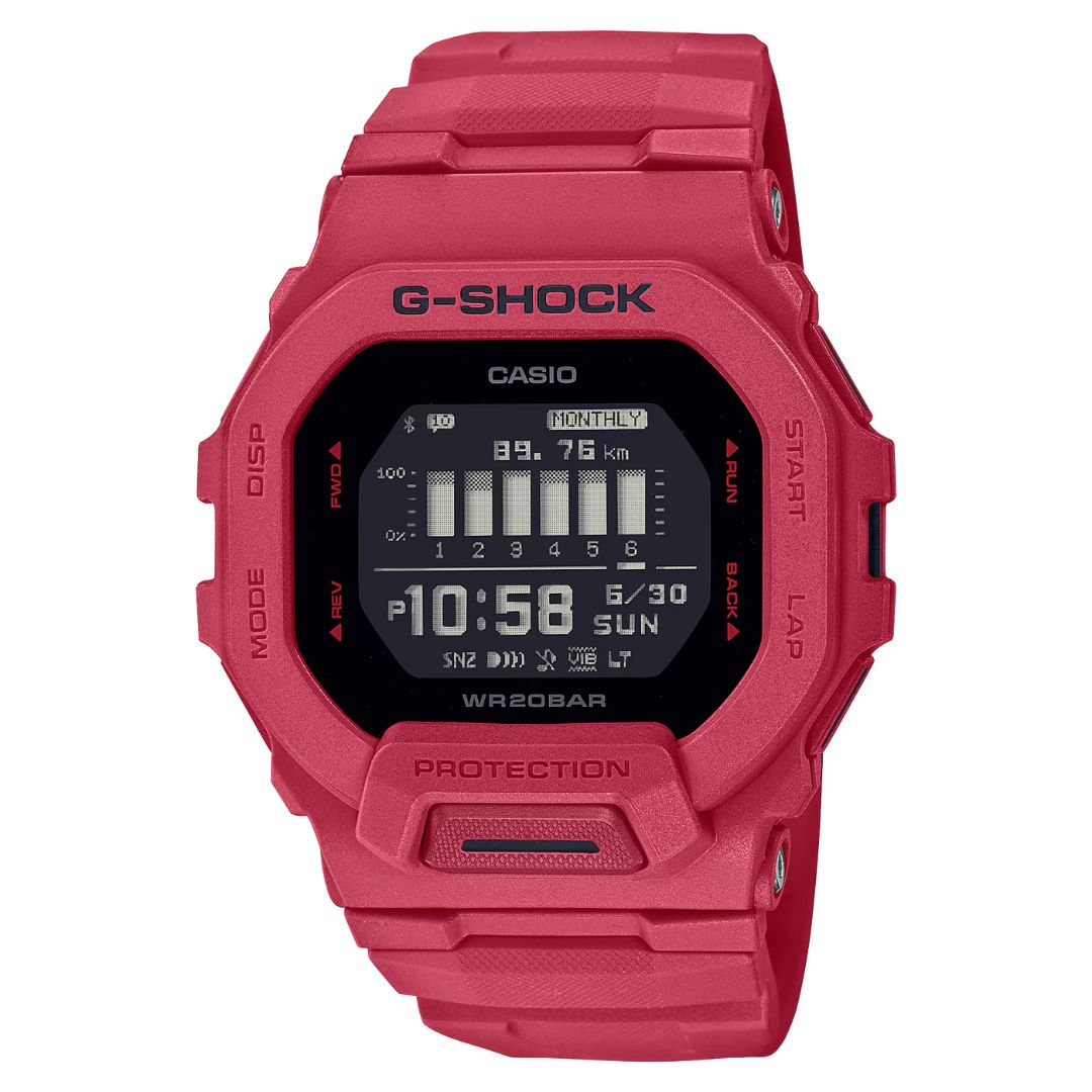 Casio G-Shock GBD-200RD-4D Digital Men's Watch