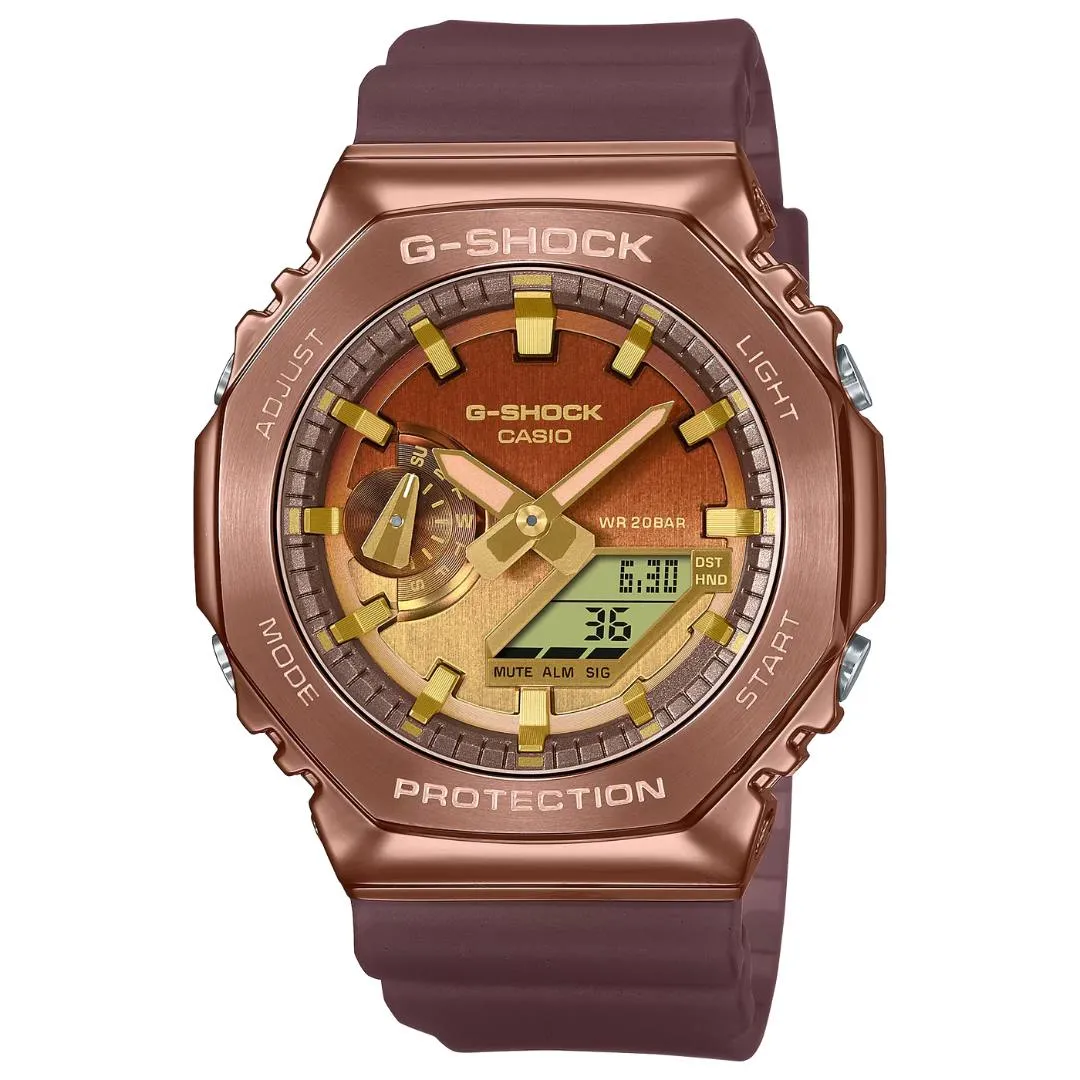 CASIO G SHOCK GM-2100CL-5ADR METAL MEN’S SPORT WATCH