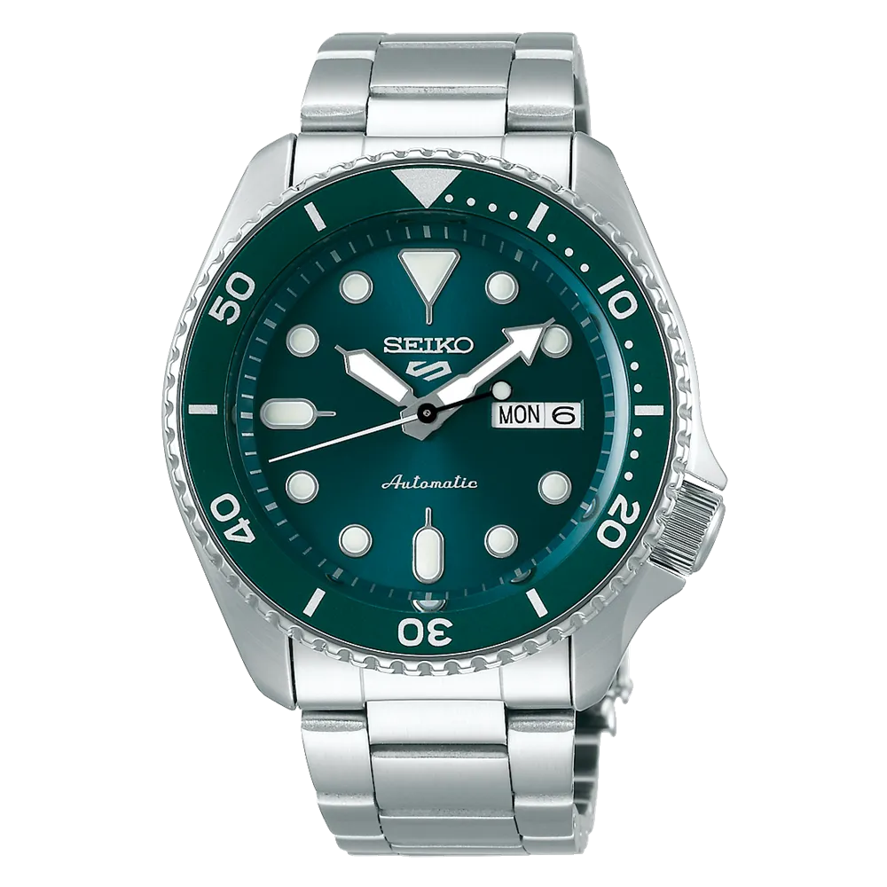 SEIKO 5 SPORTS SRPD61K1 AUTOMATIC GREEN DIAL MEN'S WATCH