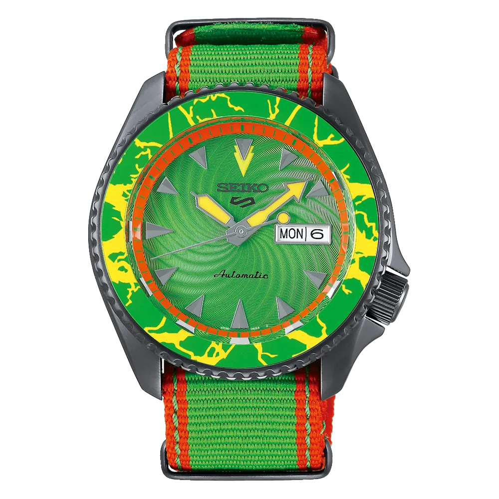 Seiko 5 Sports SRPF23K1 Automatic Street Fighter Blanka Limited Edition