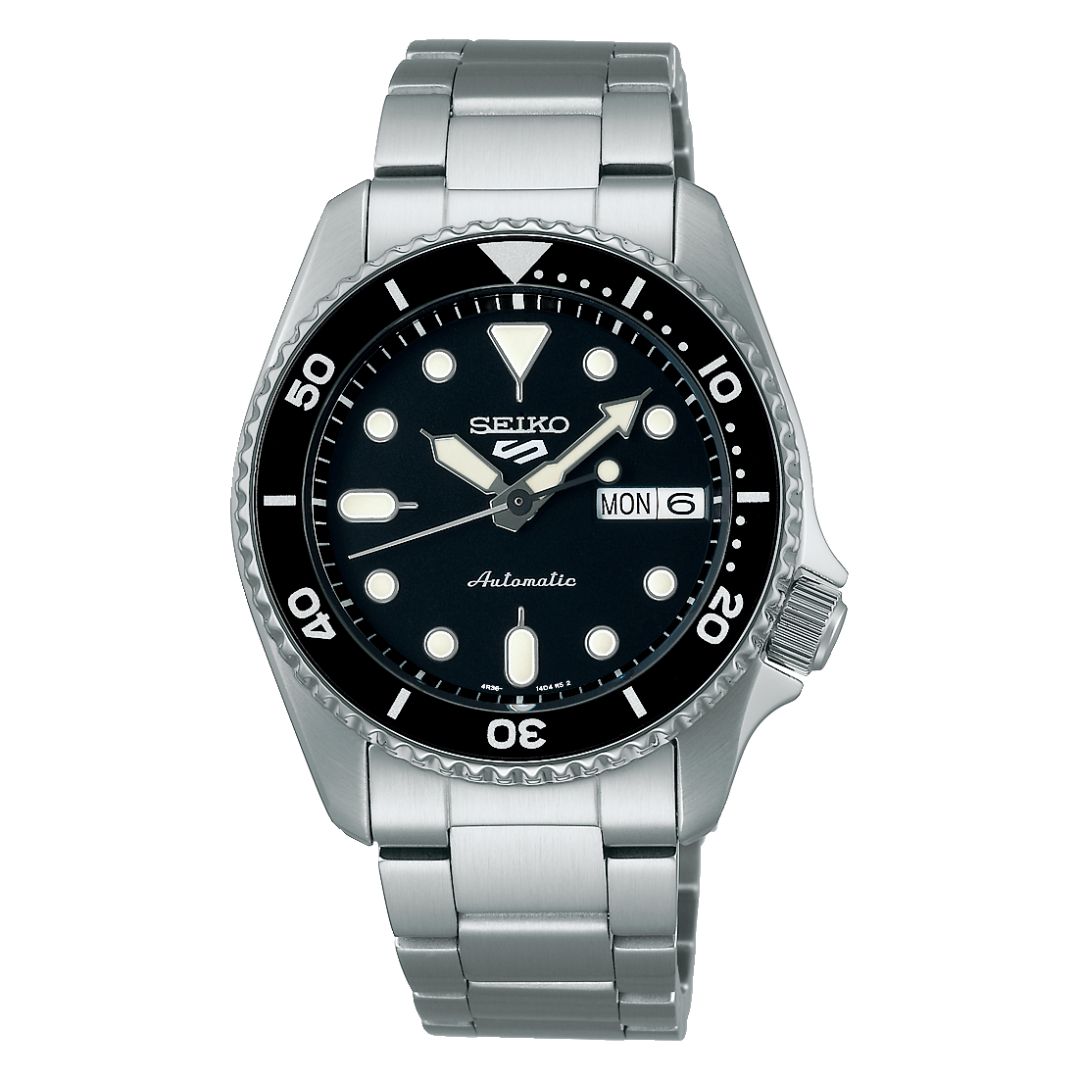 SEIKO 5 SPORTS SRPK29K1 AUTOMATIC BLACK DIAL MEN'S WATCH