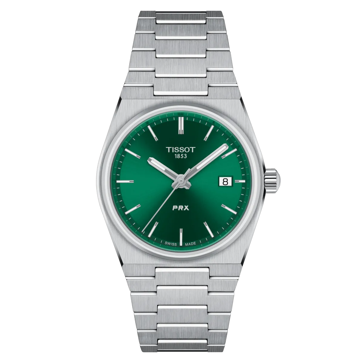 Tissot PRX Green Quartz T137.210.11.081.00 Womens Watch